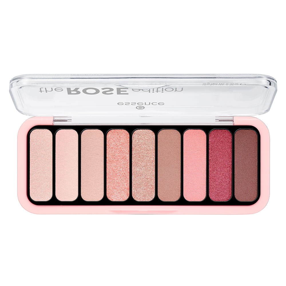 Paleta De Sombra Em Pó Essence The Rose 9 Shades