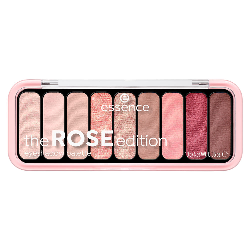 Paleta de Sombra em Pó Essence The Rose 9 Shades