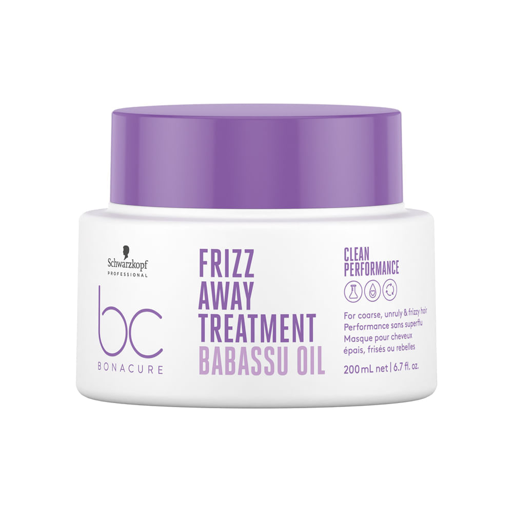 Máscara Anti-frizz Schwarzkopf Professional Bonacure Frizz Away 200 ml