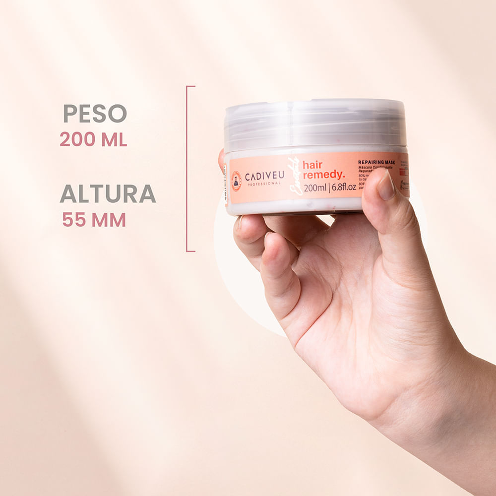Máscara Reparadora Cadiveu Essentials Hair Remedy 200 ml