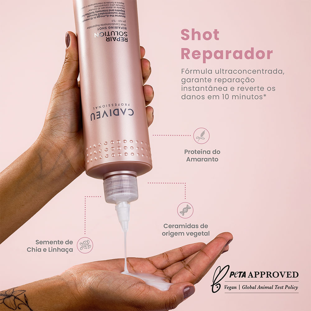 Shot Reparador Cadiveu Professional Repair Solution 500 ml