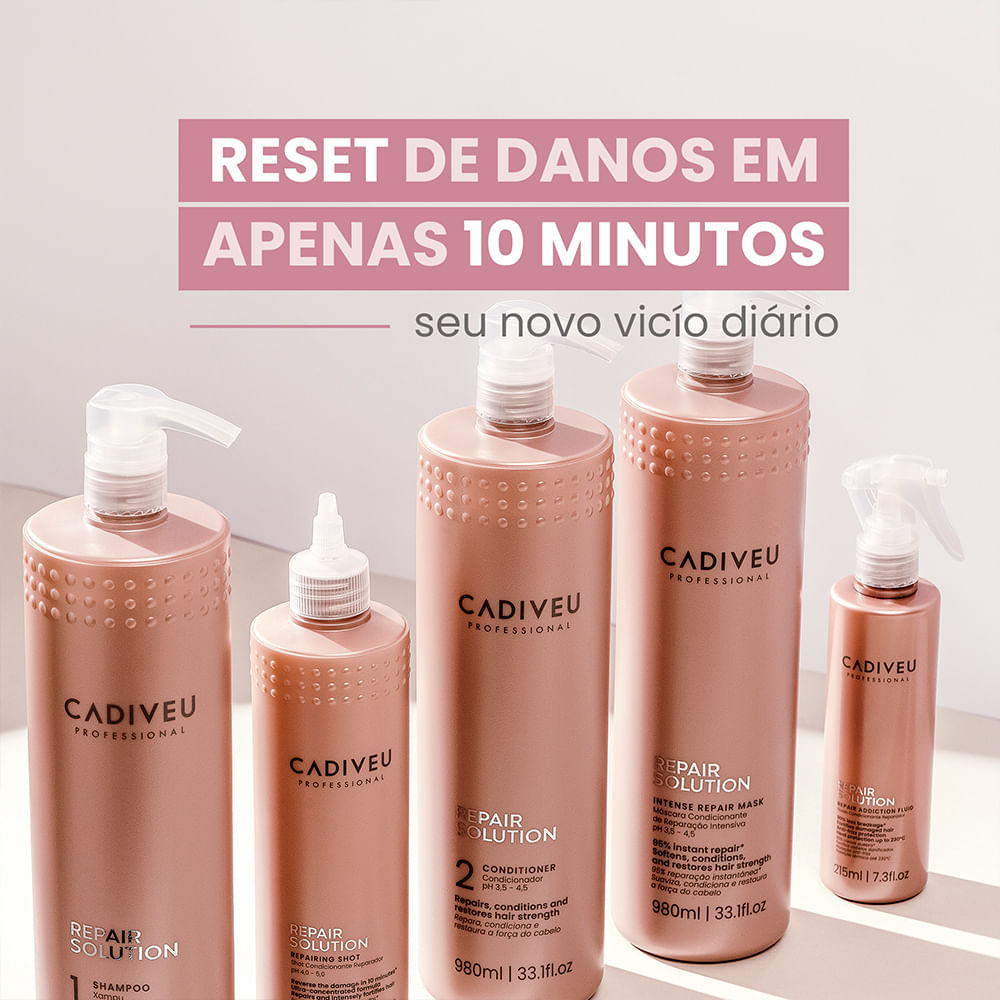 Shot Reparador Cadiveu Professional Repair Solution 500 ml
