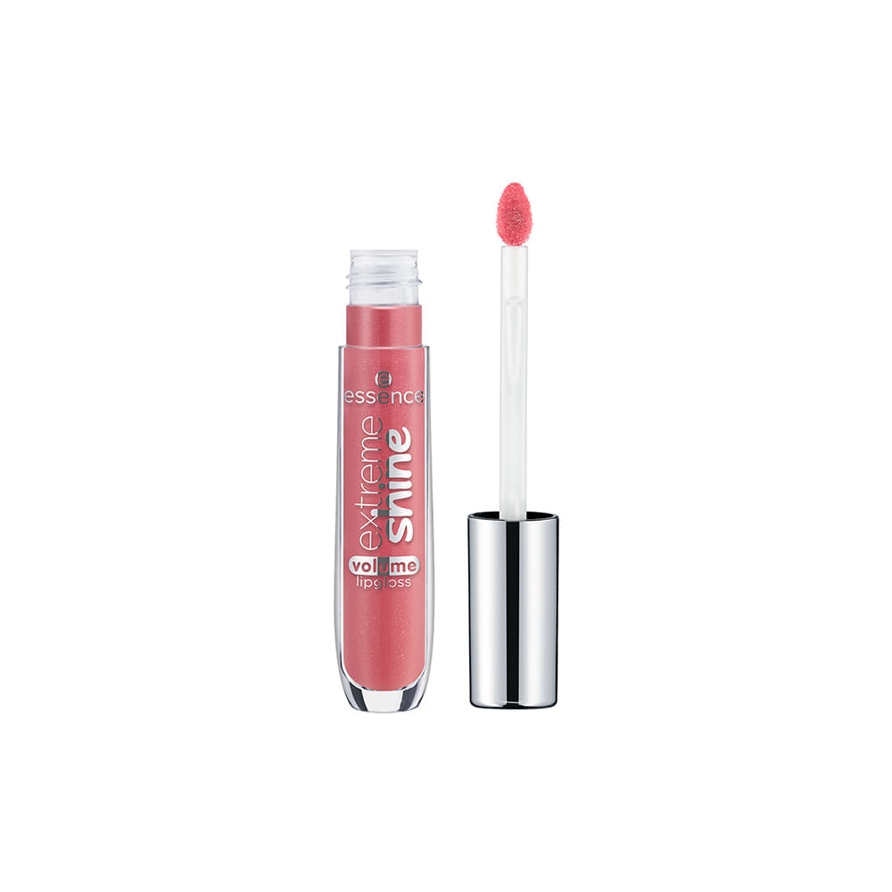 Gloss Labial Líquido Cintilante Essence Extreme Shine Volume 09 Shadow Rose 5 Ml