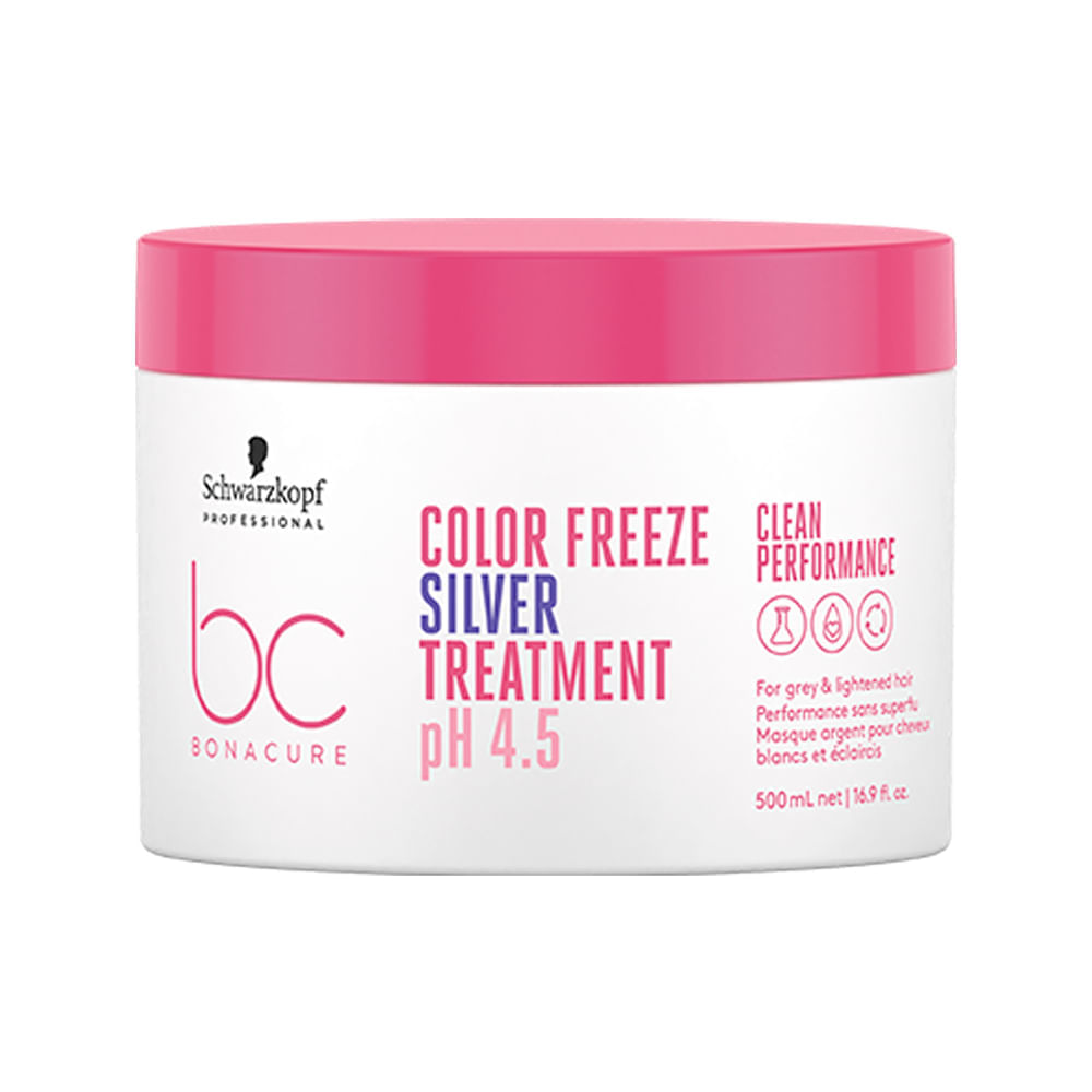 Máscara Matizadora Schwarzkopf Professional BC Bonacure Color Freeze Silver 500 ml