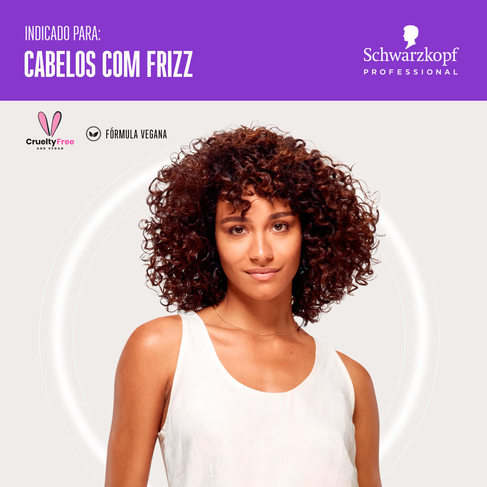 Condicionador Schwarzkopf Professional Bonacure Frizz Away 1000 ml
