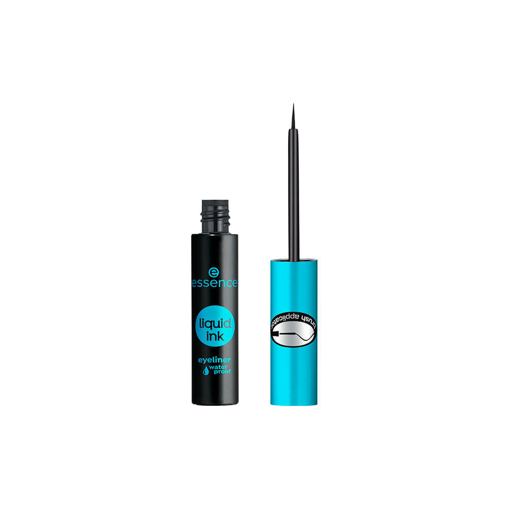 Delineador Líquido Matte À Prova D'água Essence Liquid Ink Preto 3 Ml