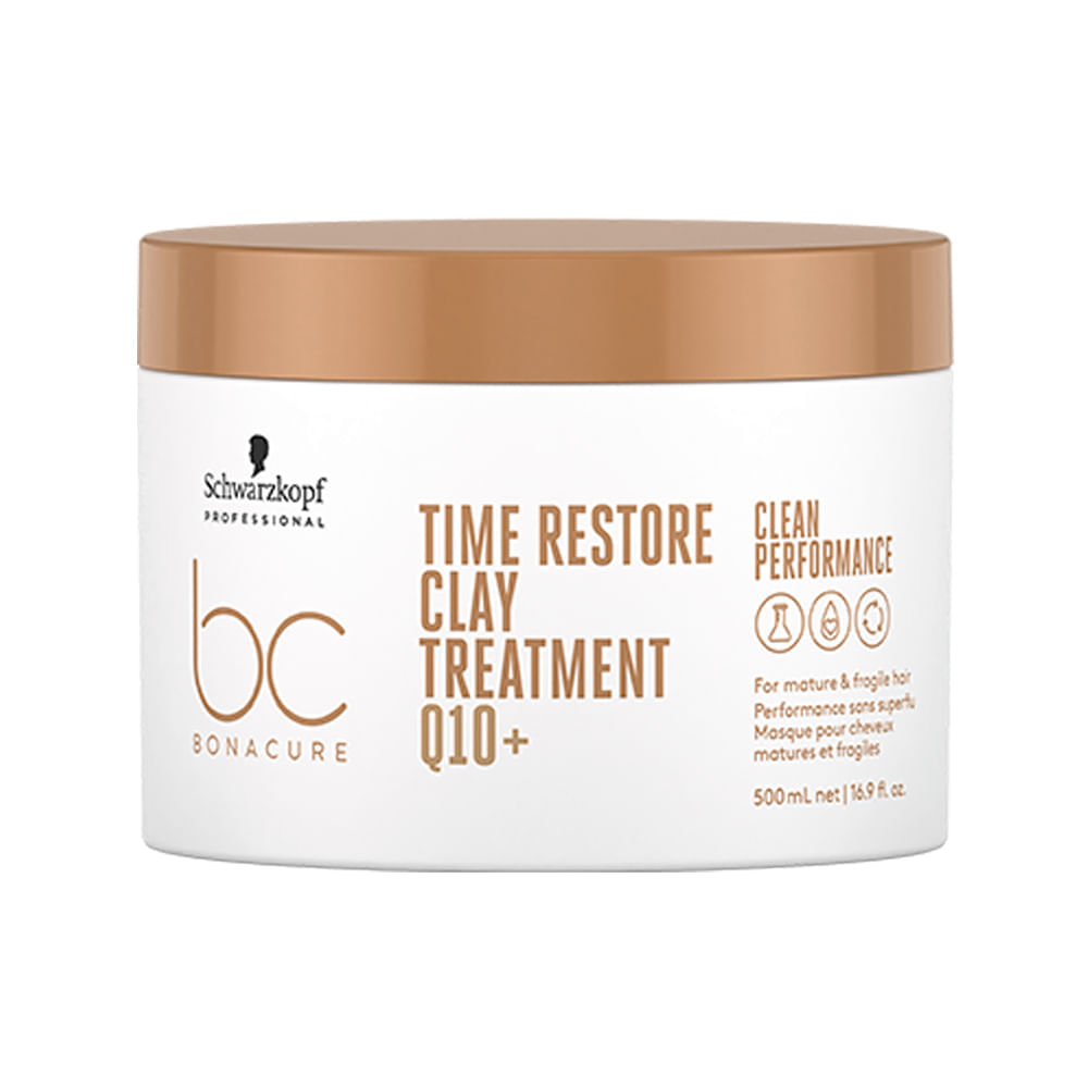 Máscara Antienvelhecimento BC Bonacure Time Restore Schwarzkopf Professional 500ml