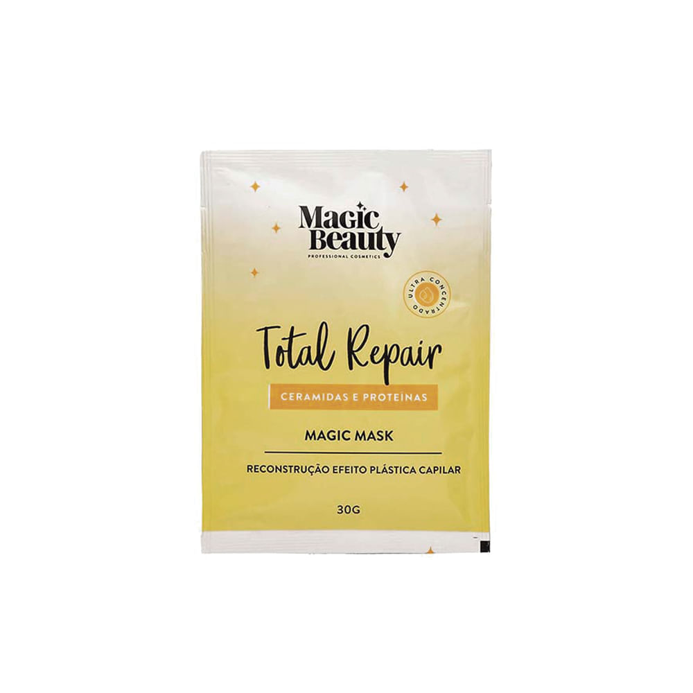 Máscara de Reconstrução Magic Beauty Total Repair  30 g