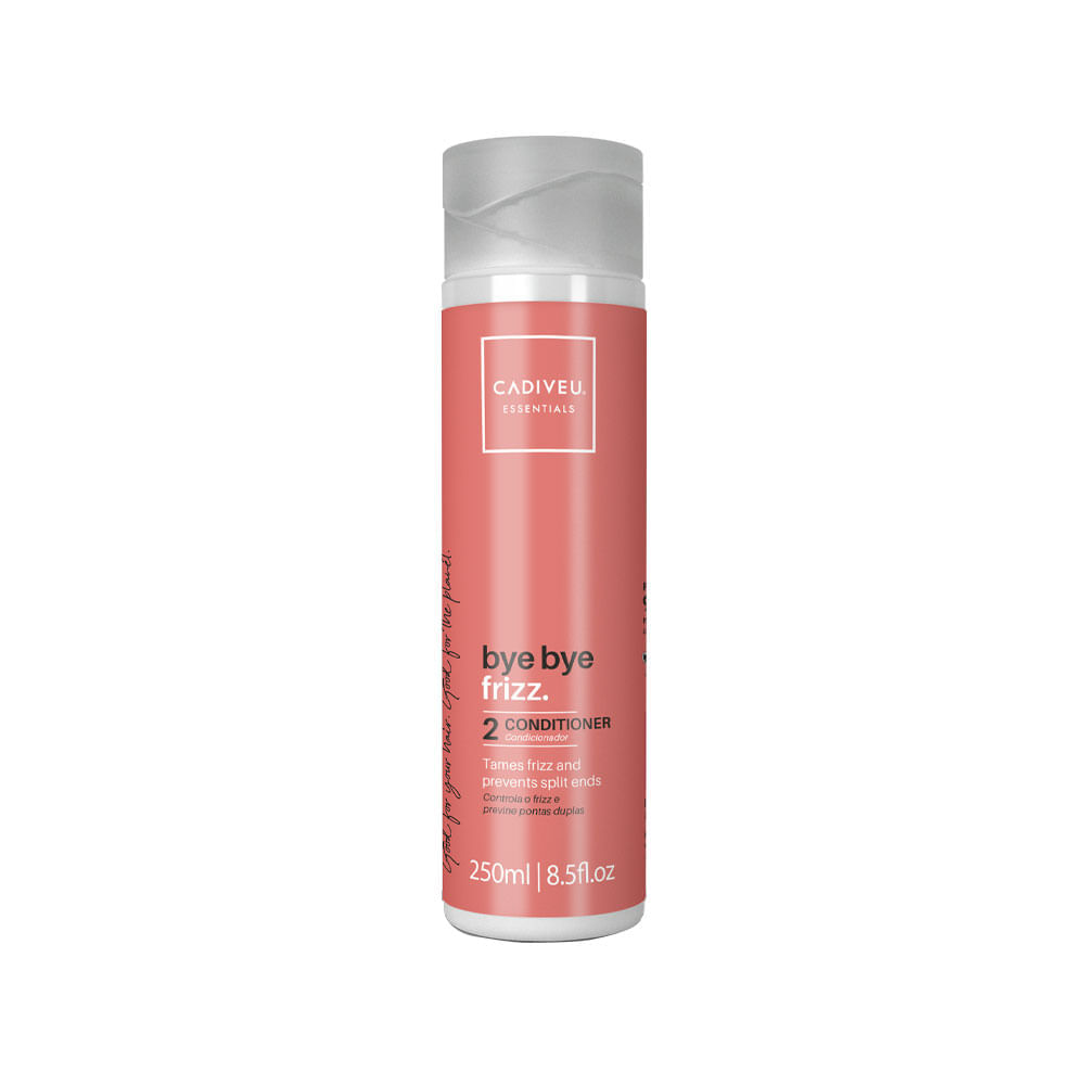 Kit Cadiveu Essentials Bye Bye Frizz Shampoo 250 ml + Condicionador 250 ml + Máscara 200 ml + Leave- in Frizz Kiler 120 ml