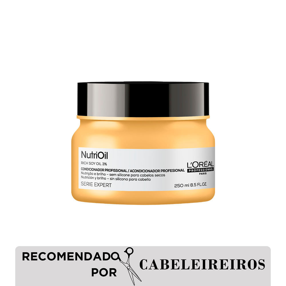 Máscara de Nutrição Serie Expert NutriOil L'Oréal Professionnel 250g
