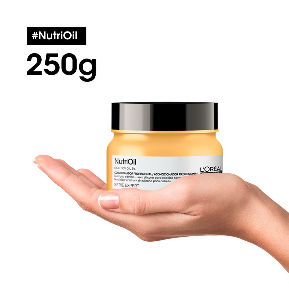 Máscara de Nutrição Serie Expert NutriOil L'Oréal Professionnel 250g