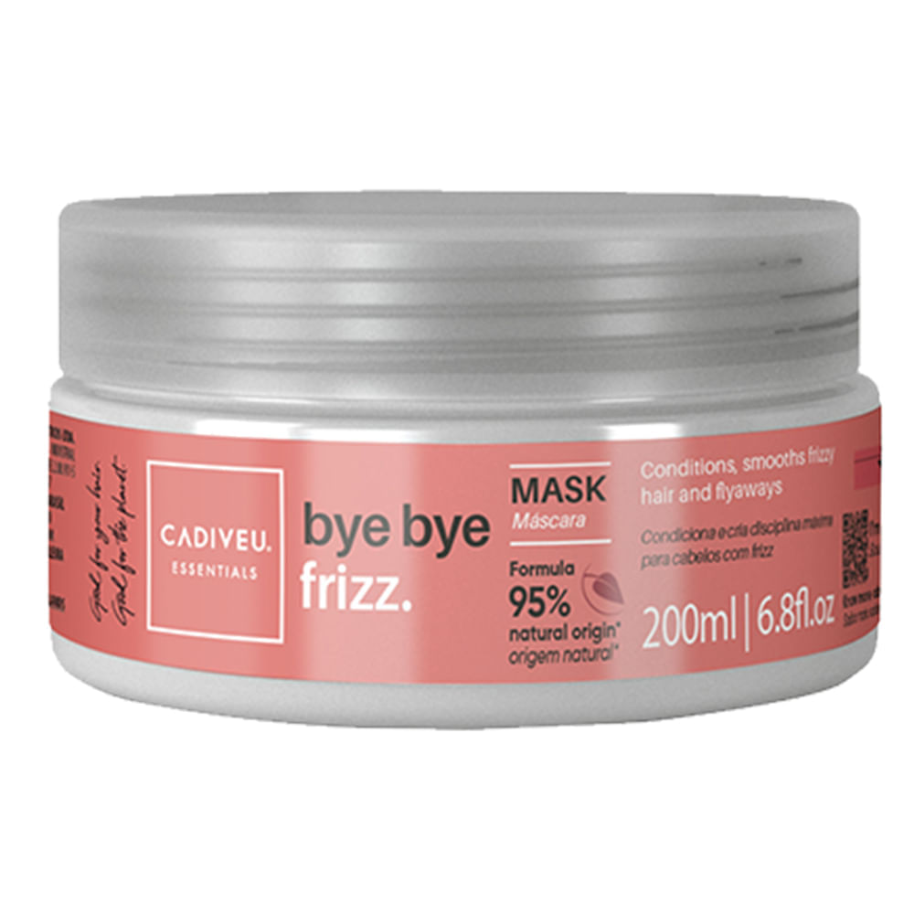 Kit Cadiveu Essentials Bye Bye Frizz Shampoo 250 ml + Máscara 200 ml