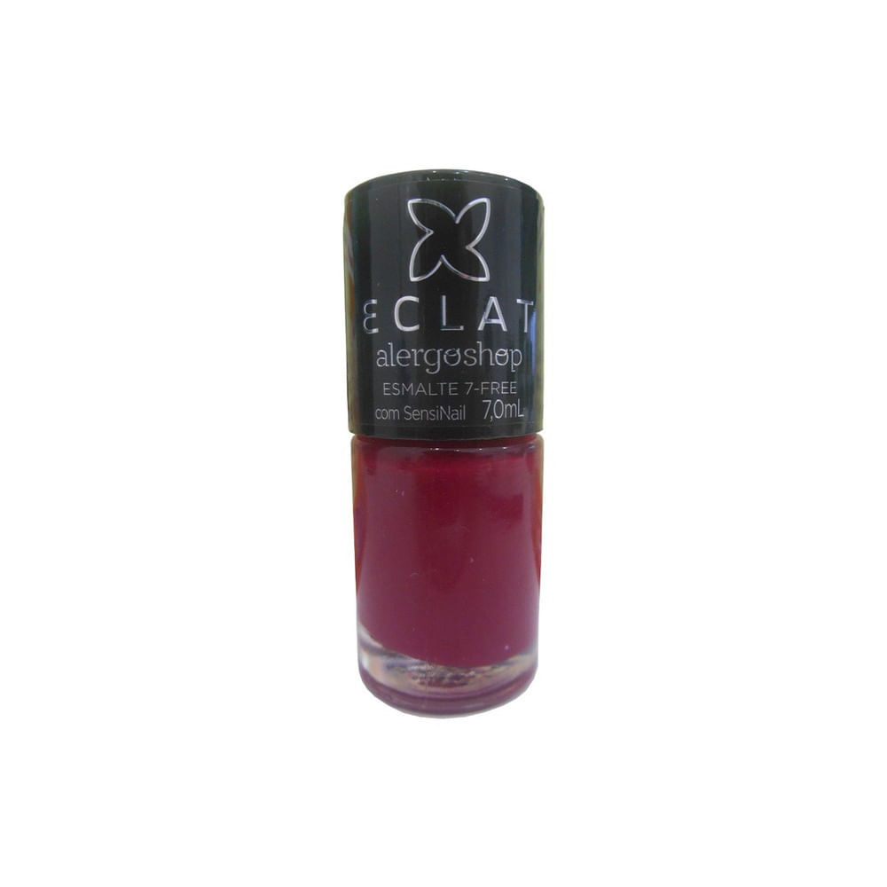 Esmalte Eclat Alergoshop 7ml Vermelho Escuro