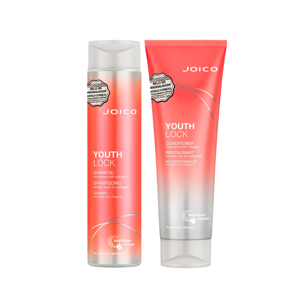 Kit Youth Joico Shampoo  300 Ml + Condicionador 250 Ml