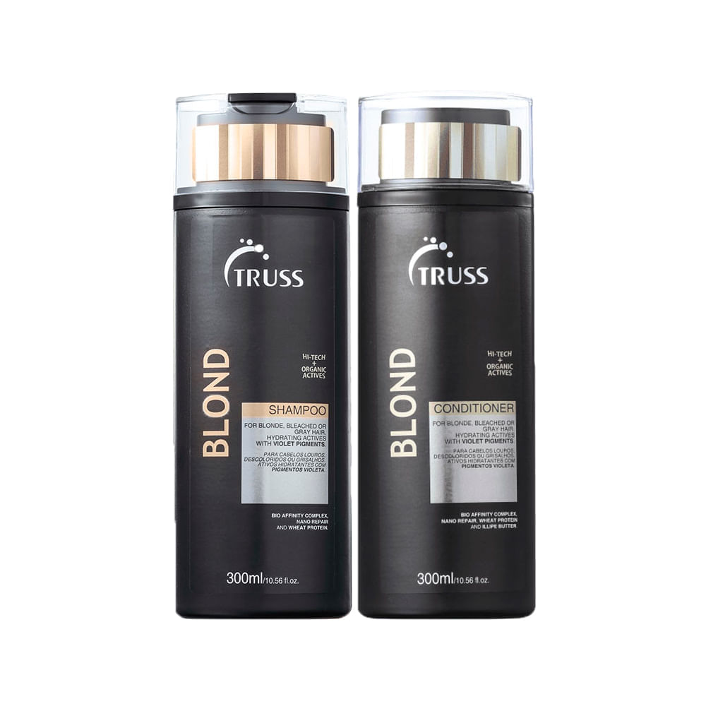 Kit Truss Blond Shampoo 300 ml + Condicionador 300 ml