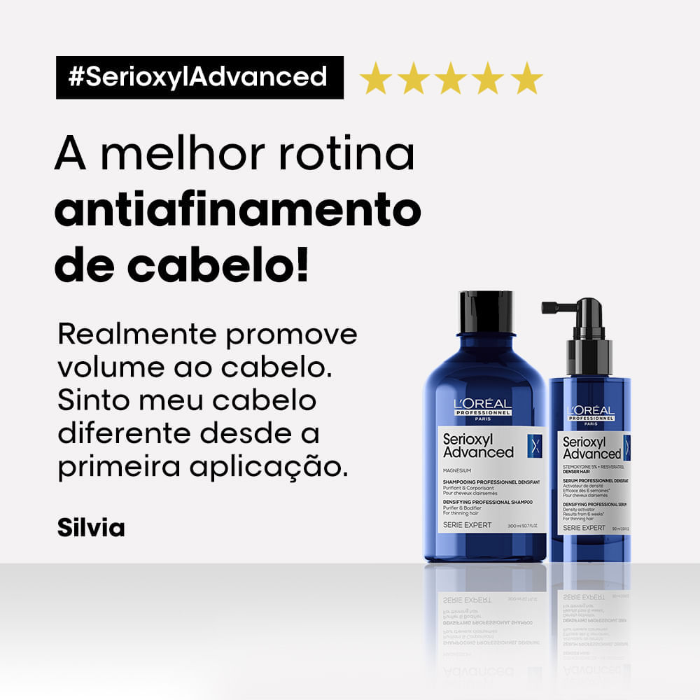 Shampoo L'Oréal Professionnel Serie Expert Serioxyl Advanced 300ml