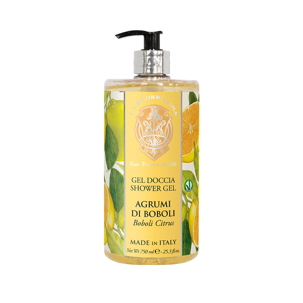 Gel De Banho Corporal La Florentina Boboli Citrus 750 Ml