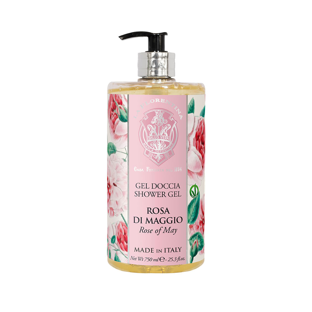 Gel de Banho Corporal La Florentina Rosa de Maio 750 ml