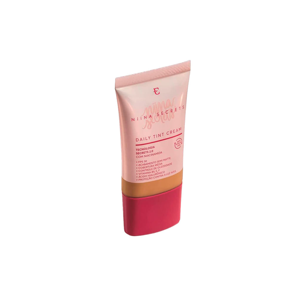 Base Líquida Matte Eudora Niina Secrets Daily Tint Cream Cor 70 25 Ml