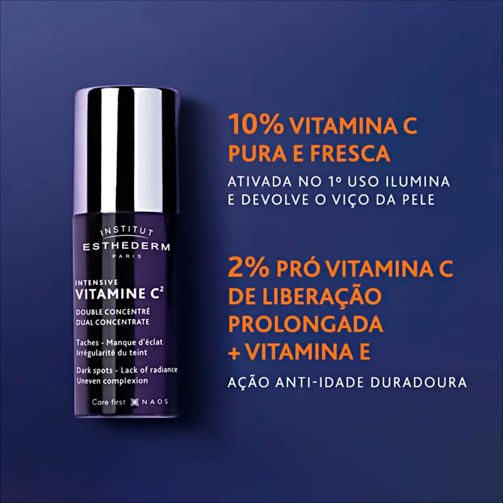 Sérum Facial Antioxidante com Vitamina C² Esthederm Intesive 10 ml