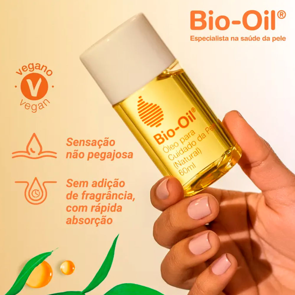 Óleo Corporal Cicatrizante Bio-Oil Natural 125 ml
