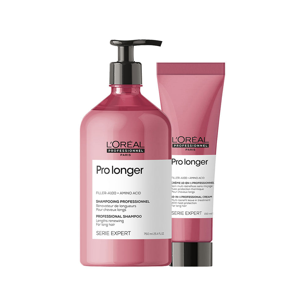 Kit L'Oréal Professionnel Serie Expert Pro Longer Shampoo 750 ml + Leave-in 150 ml