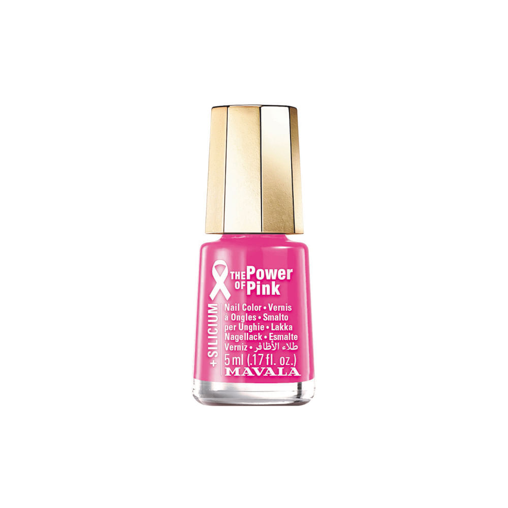 Mini Esmalte Cremoso Mavala Mini Colours + Silicium The Power Of Pink 431 5 Ml