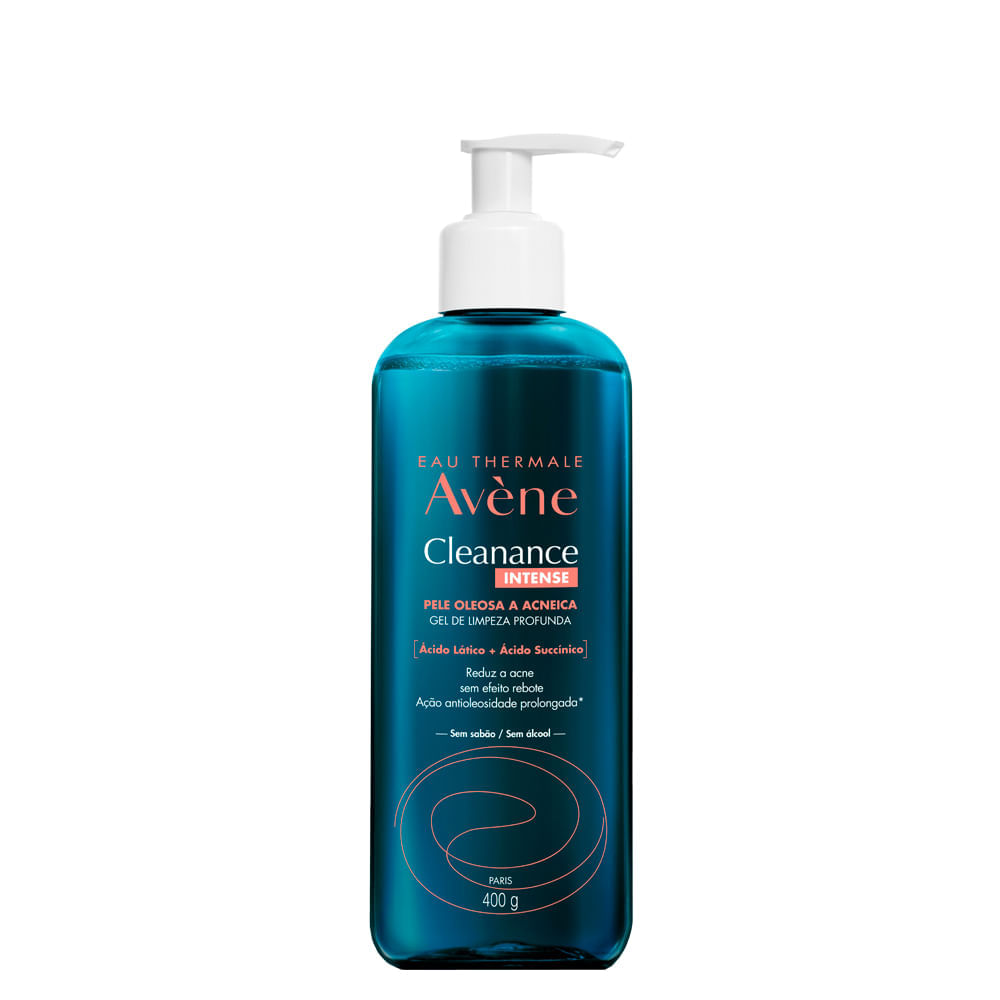 Gel Facial de Limpeza Profunda Avène Cleanance Intense 400 g