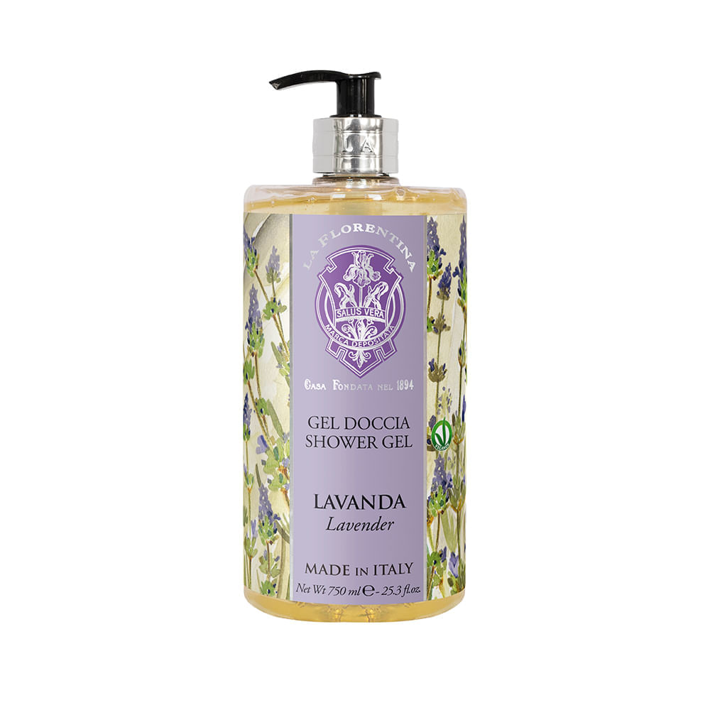 Gel De Banho Corporal La Florentina Lavanda 750 Ml