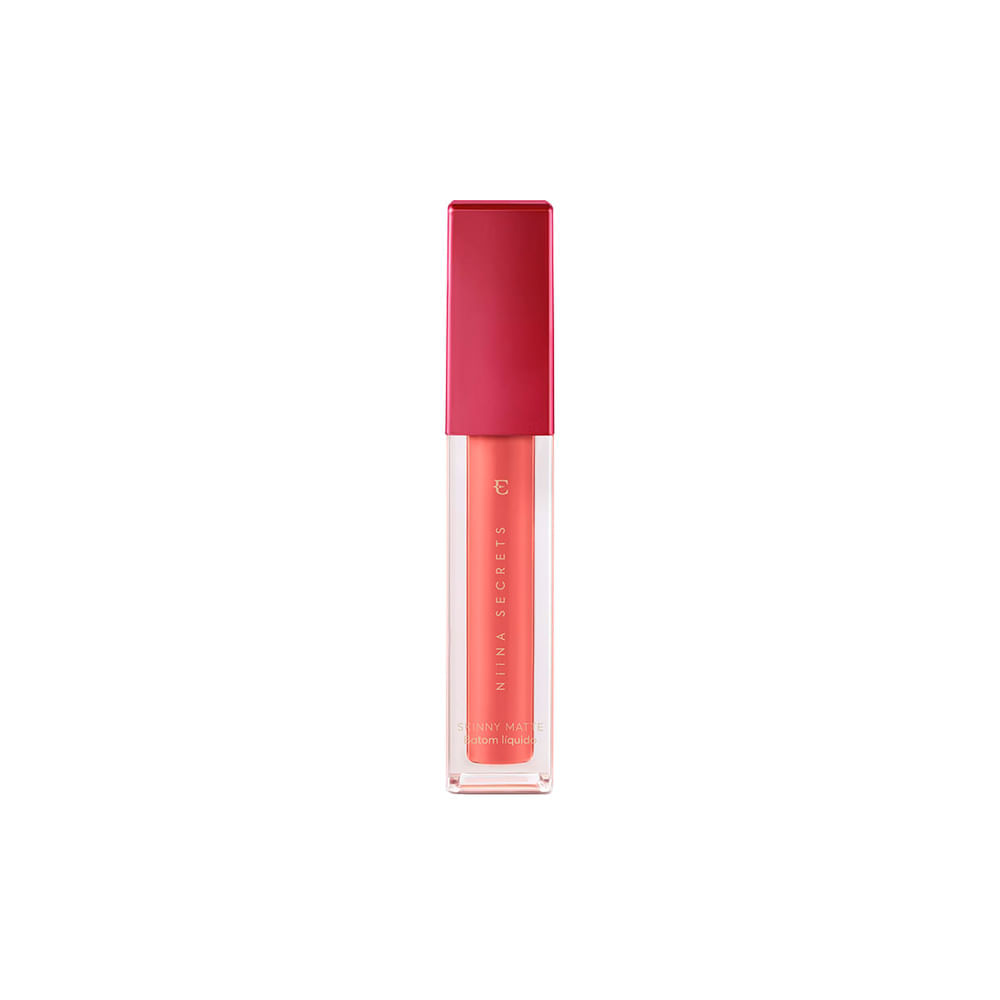 Batom Líquido Matte Eudora Niina Secrets Skinny Terracota Orquídea 5 Ml