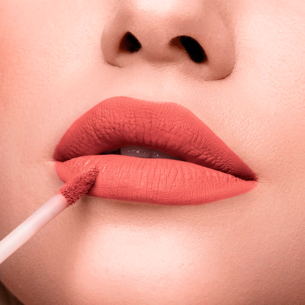 Batom Líquido Matte Eudora Niina Secrets Skinny Terracota Orquídea 5 ml