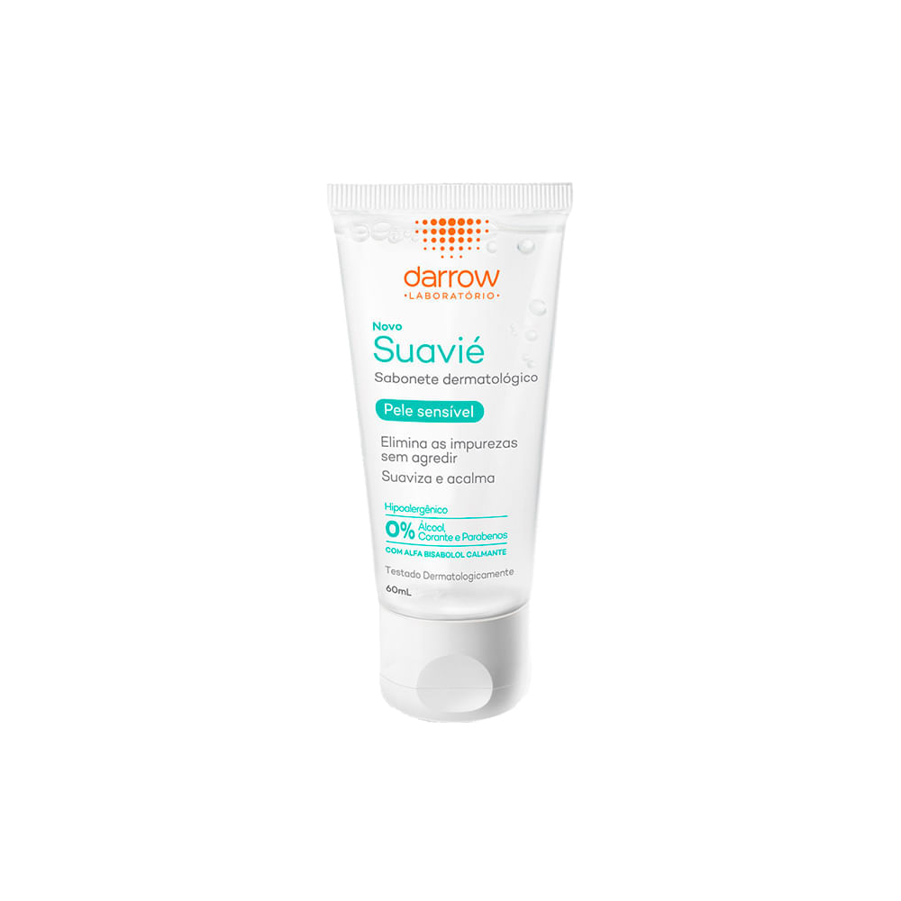 Sabonete Líquido Facial para Pele Sensível Darrow Suavié 60 ml