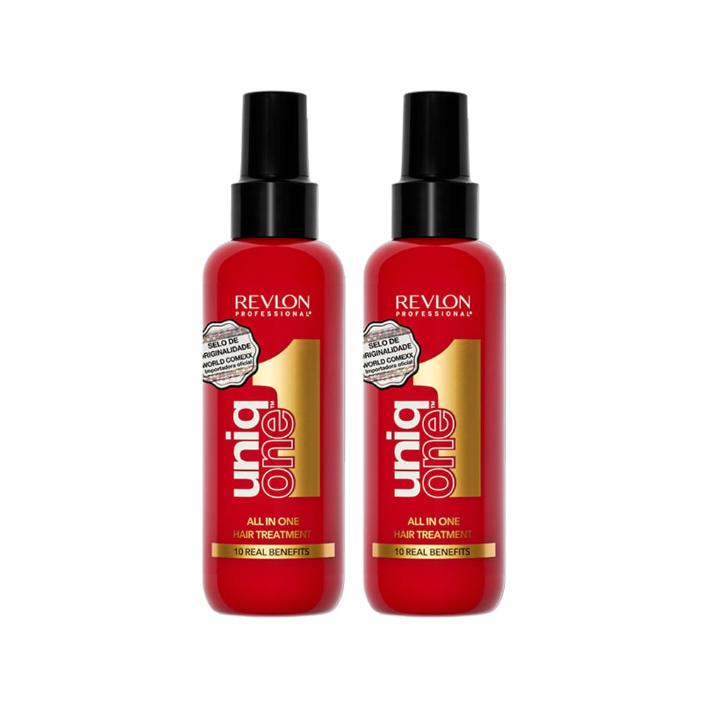 Kit Revlon Professional Uniq One All In One Hair Tratament Leave-in 150 ml 2 Unidades