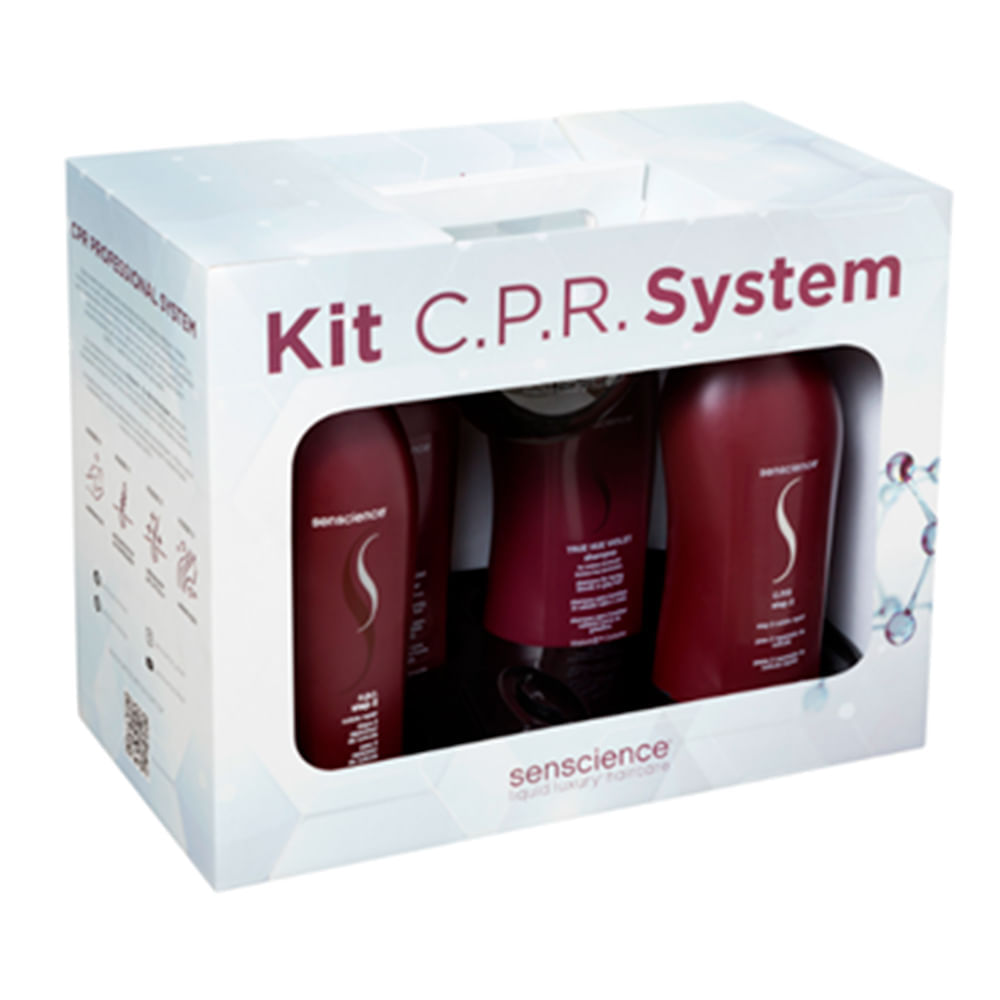 Kit Senscience C.P.R System Passo 1 + Passo 2 + Passo 3 e Ganhe Passo 0 + Brindes