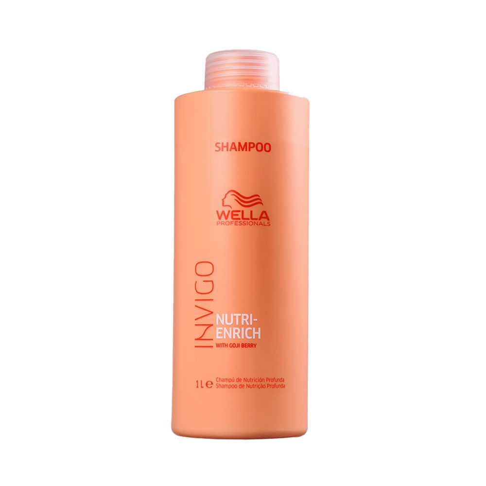 Kit Wella Professionals Invigo Nutri Enrich Shampoo 1000ml e Máscara 500ml