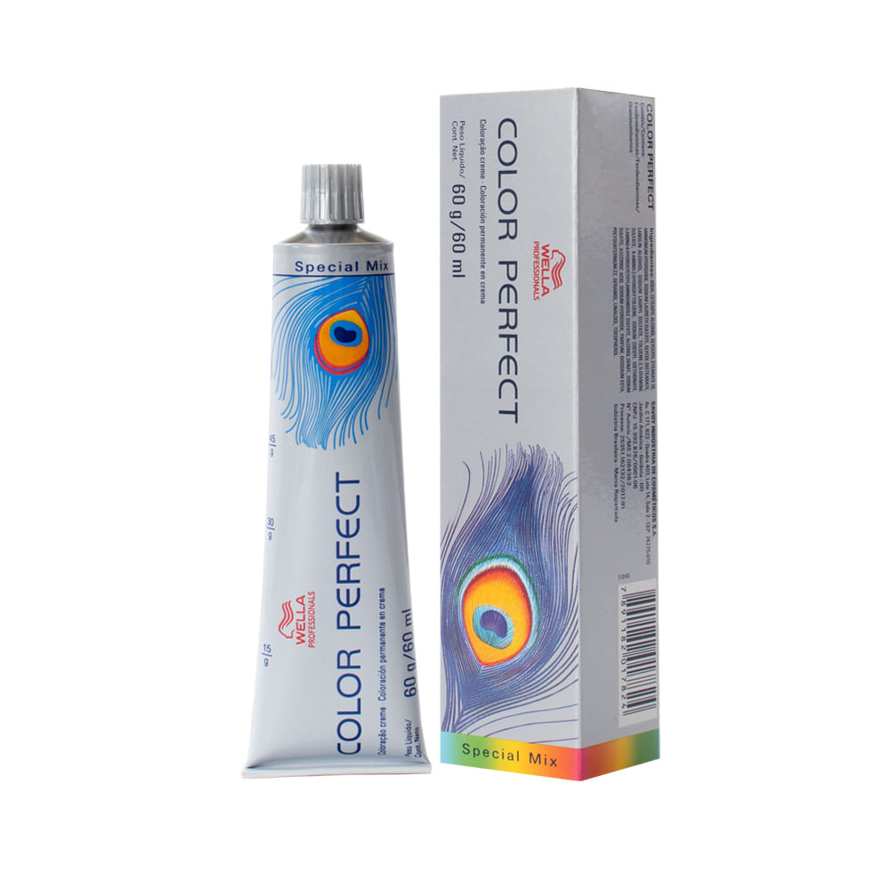 Coloração Wella Professionals Color Perfect Special Mix 0/45 Vermelho Acaju 60 ml