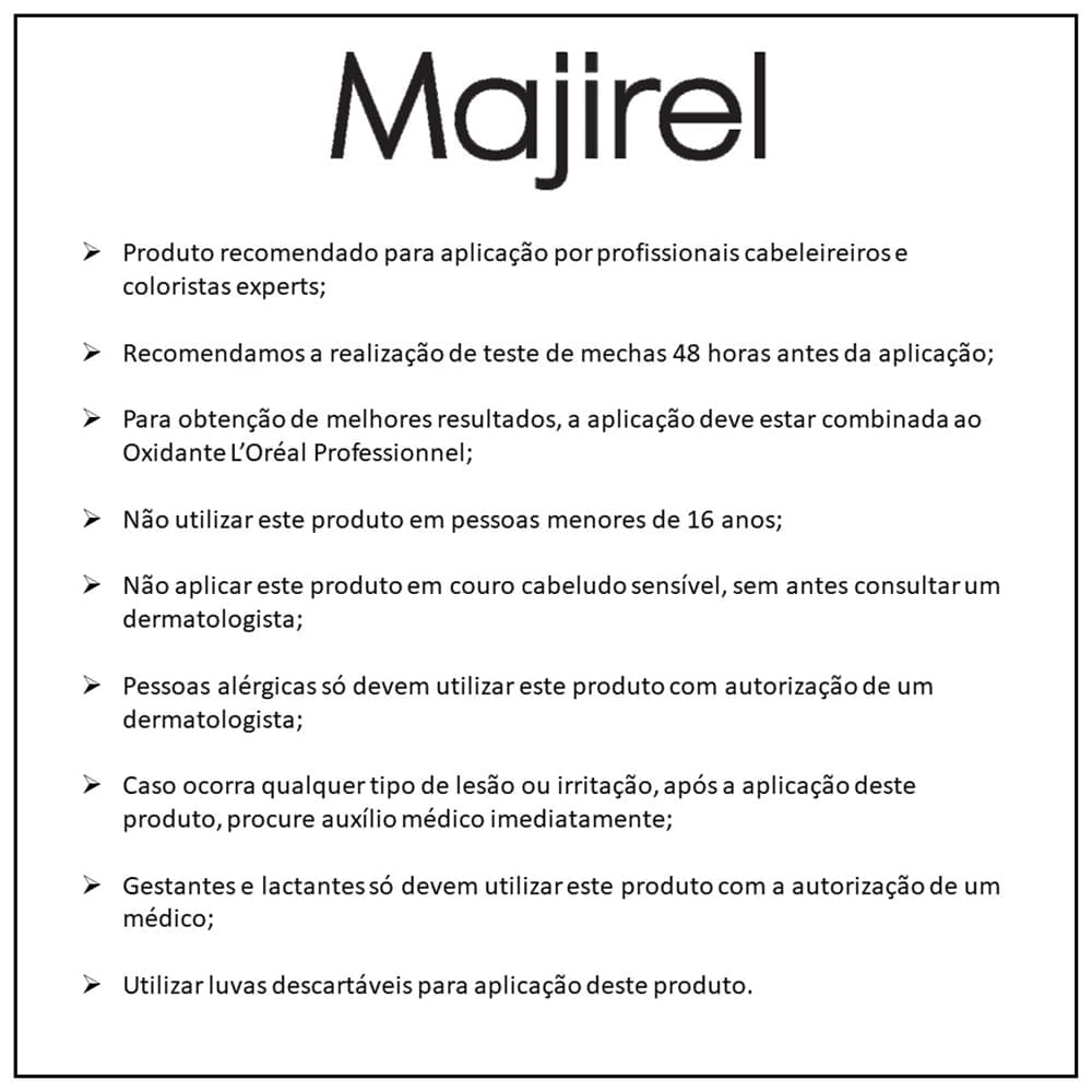 Coloração L'Oréal Professionnel Majirel 6 Louro Escuro 50 g