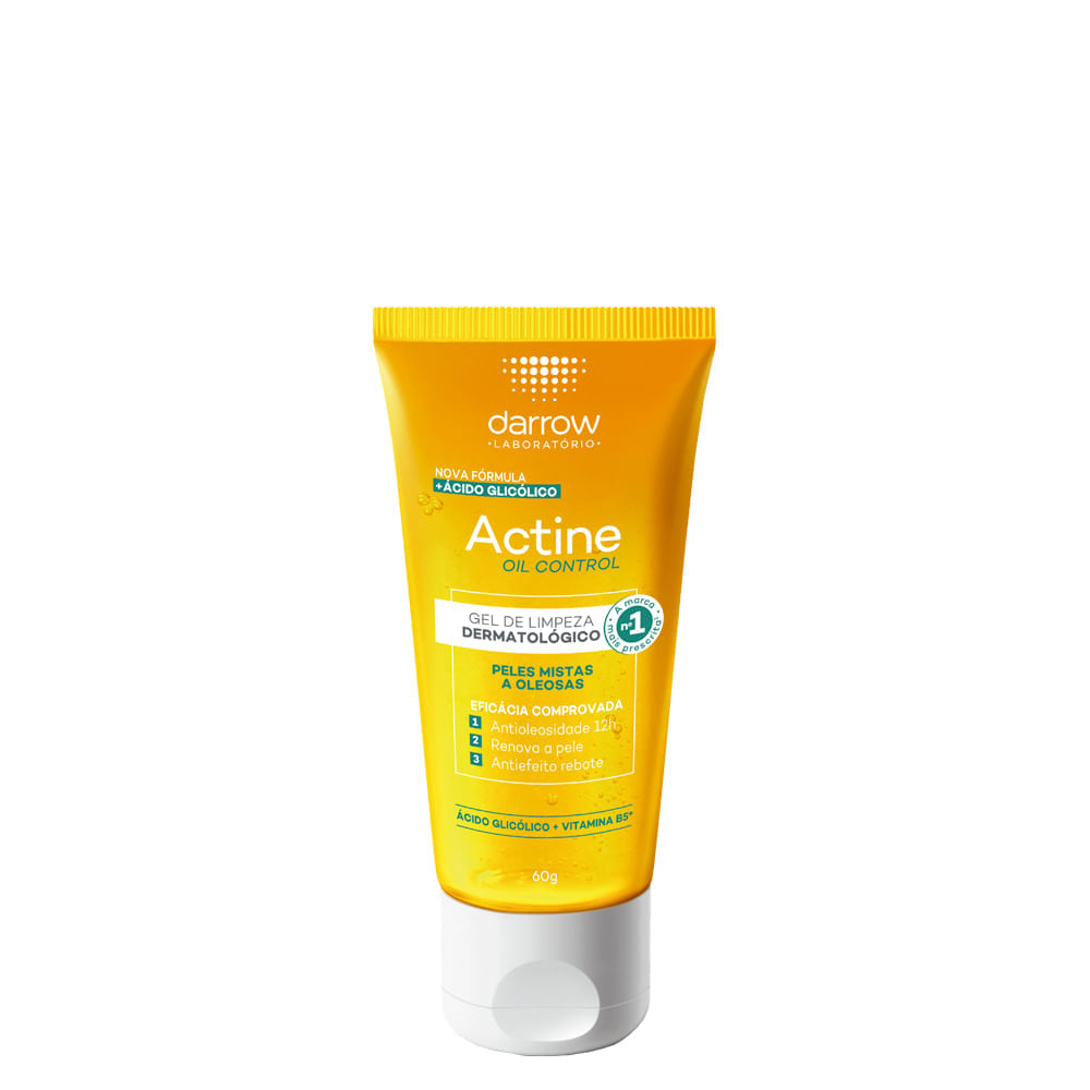 Gel De Limpeza Facial Darrow Actine Oil Control 60g