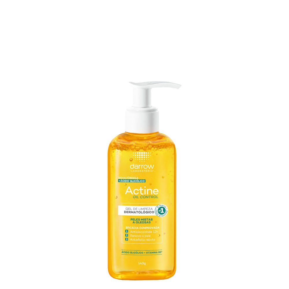 Gel de Limpeza Facial Darrow Actine Oil Control 140g