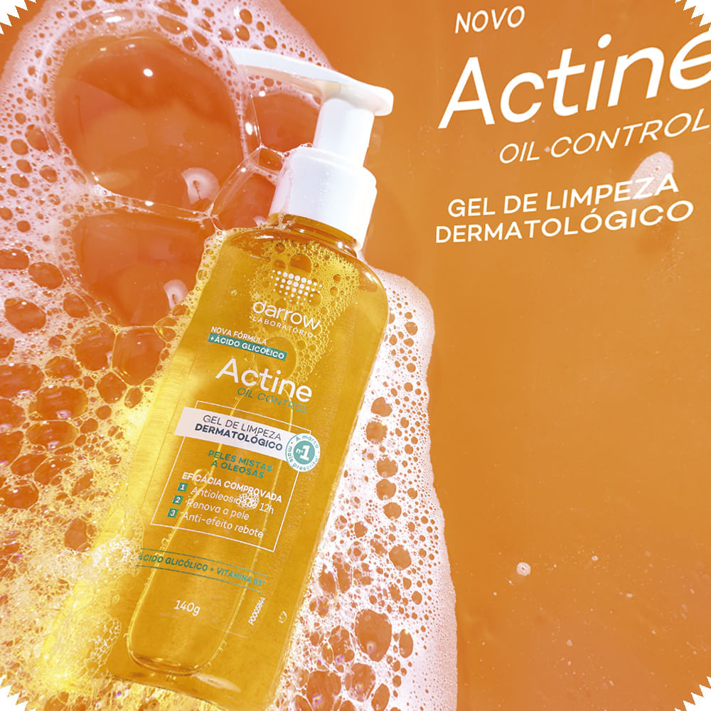 Gel de Limpeza Facial Darrow Actine Oil Control 60g