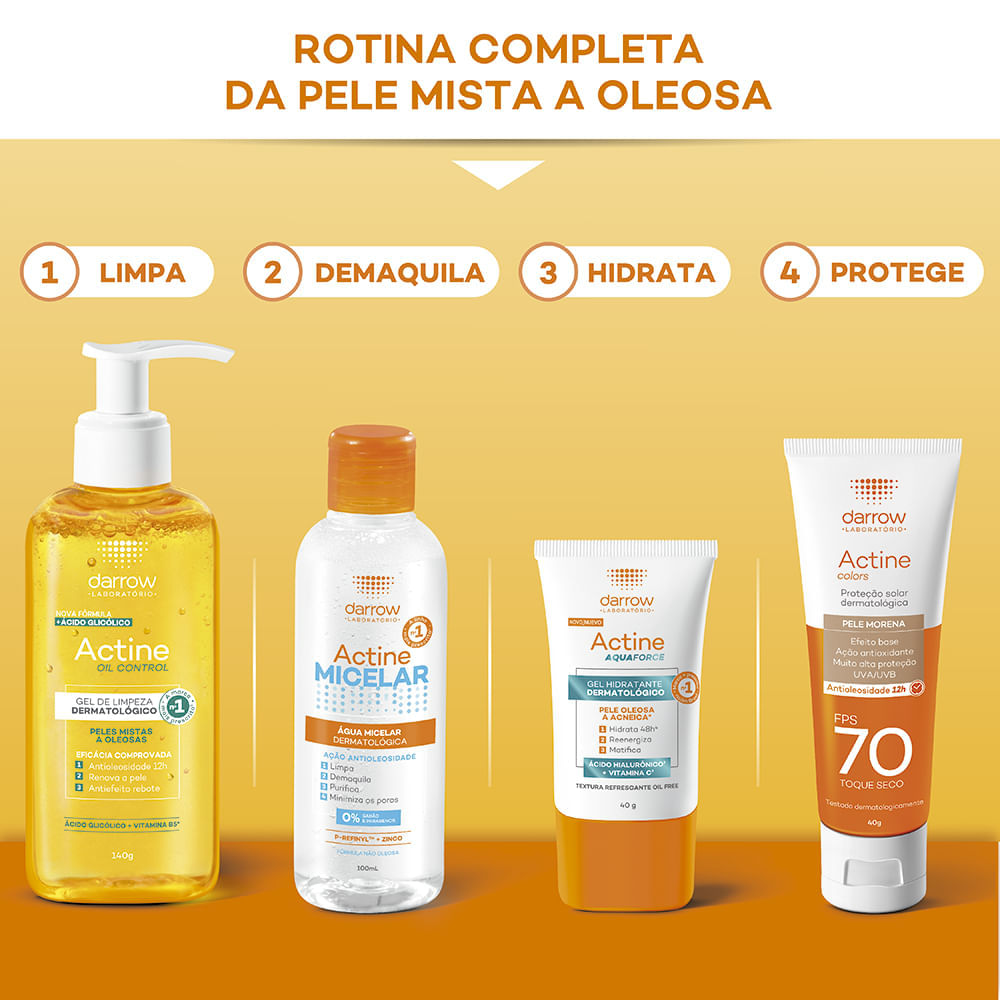 Gel de Limpeza Facial Darrow Actine Oil Control 60g