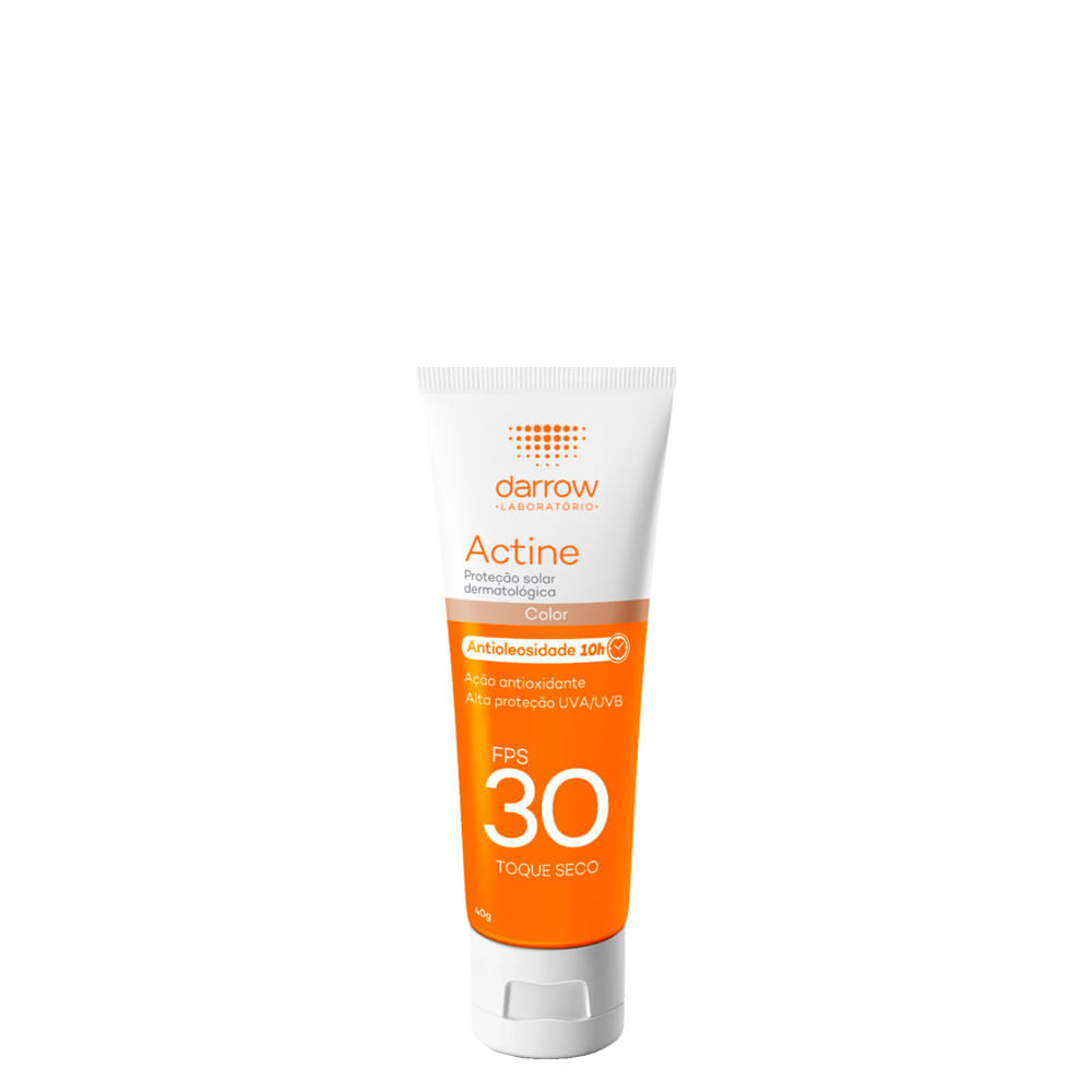 Protetor Solar Facial Darrow Actine FPS 30 Cor Universal 40g