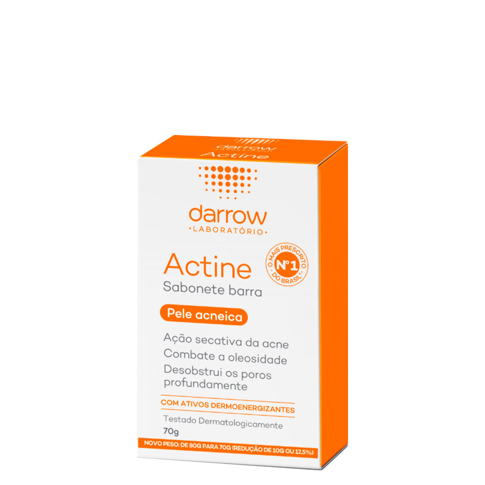 Sabonete Facial Em Barra Darrow Actine 70g