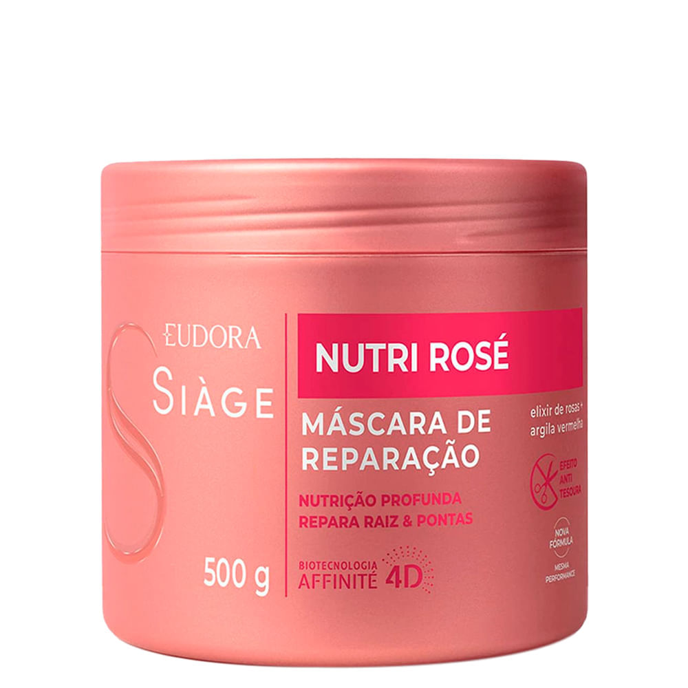 Máscara de Nutrição Eudora Siàge Nutri Rose 500g