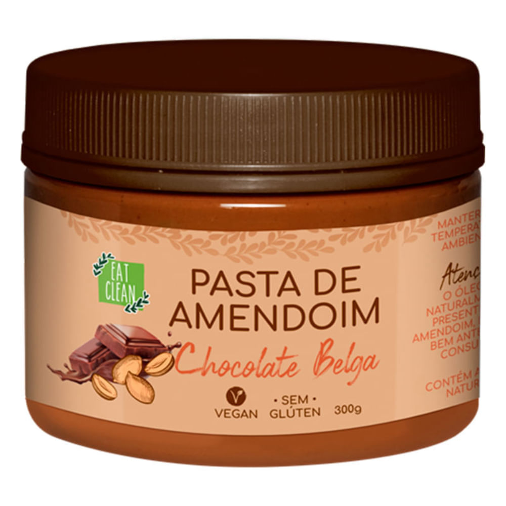 Pasta Castanha Caju Chocolate Belga Eat Clean 300g