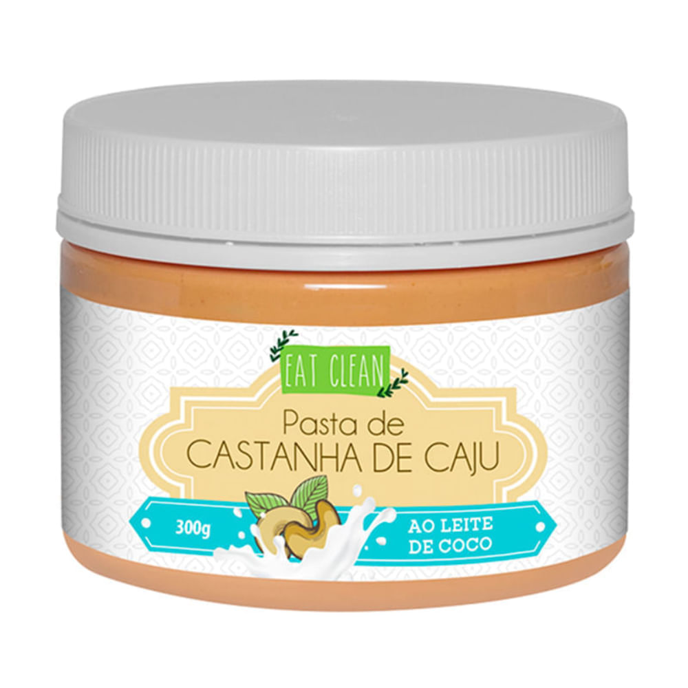 Pasta Castanha De Caju Leite De Coco Eat Clean 300g
