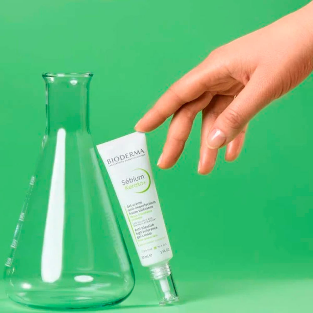 Gel Creme Anti-Acne Bioderma Sébium Kerato + 30 ml