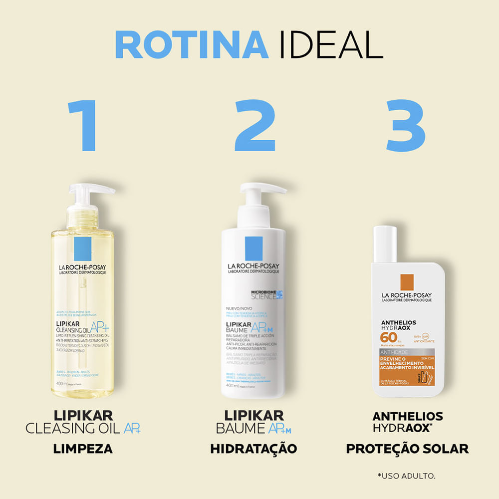 Óleo de Limpeza La Roche-Posay Lipikar Cleasing Oil AP+  400 ml