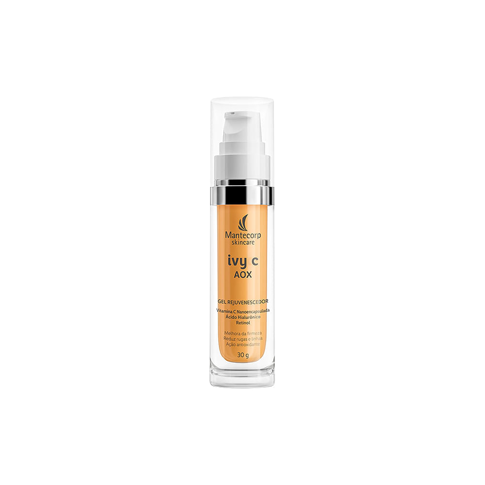Gel Facial Rejuvenescedor Vitamina C Mantecorp Ivy C Aox 30 g