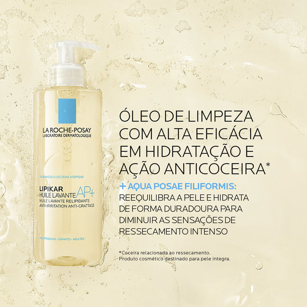 Óleo de Limpeza La Roche-Posay Lipikar Cleasing Oil AP+  400 ml
